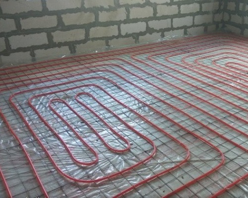 как прокладывать трубы для теплого пола